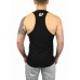 Wholesale custom plain men tank top mens singlet stringer vest gym
